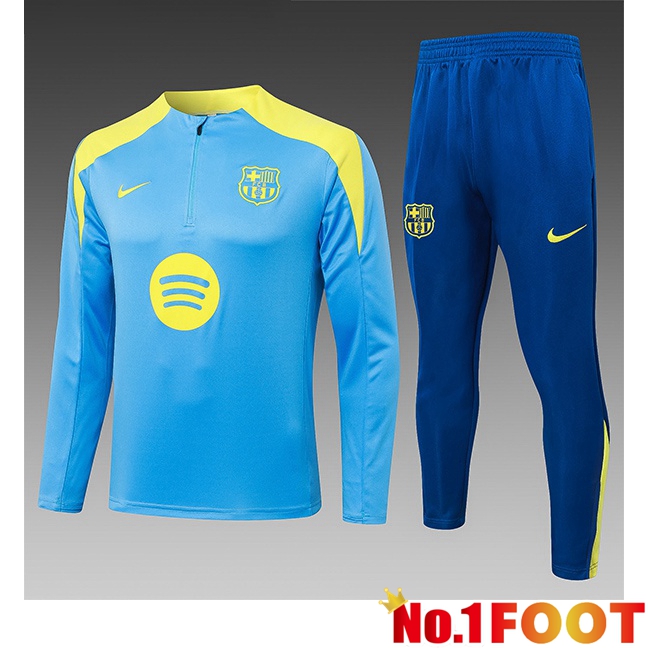 FC Barcelona Kids kit Training Tracksuit Blue 2026/2027