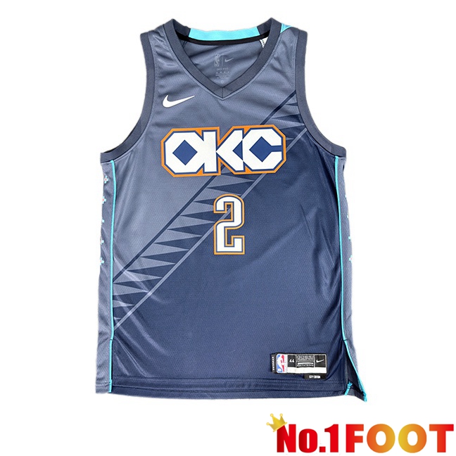 NBA Oklahoma City Thunder (Gilgeous-Alexander 2) Blue Royal 2025/2026