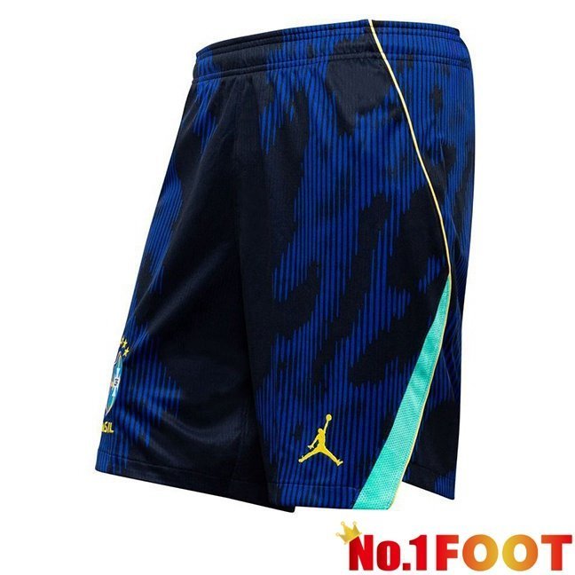 Brazil Away Soccer Shorts Blue Royal 2026/2027