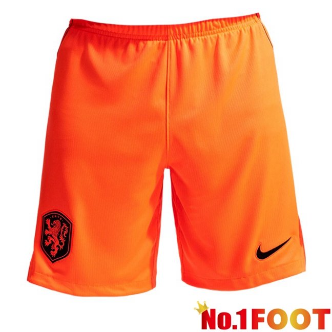 Netherlands Away Soccer Shorts Orange 2026/2027