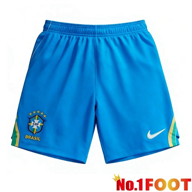 Brazil Home Soccer Shorts Blue 2026/2027