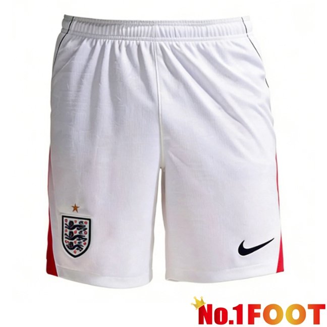 England Home Soccer Shorts White 2026/2027