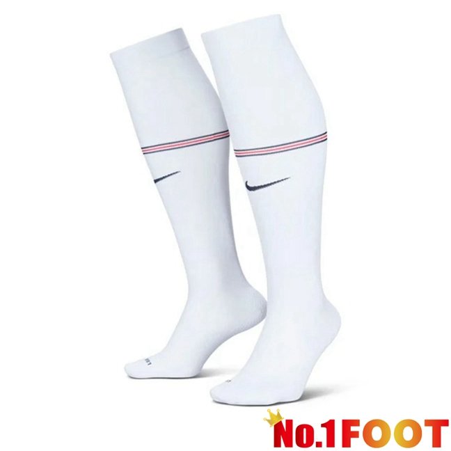 England Home Soccer Socks White 2026/2027