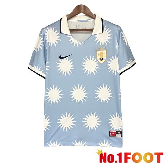 Uruguay Soccer Jersey Special Edition Blue/White 2026/2027