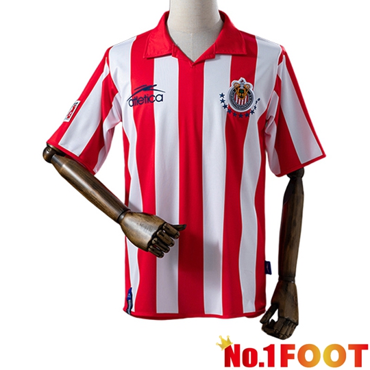 CD Guadalajara Retro Home Soccer Jersey 2003/2004
