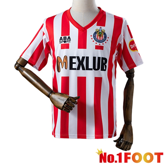 CD Guadalajara Retro Home Soccer Jersey 1992/1993