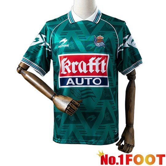 Real Sociedad Retro Away Soccer Jersey 1995/1996