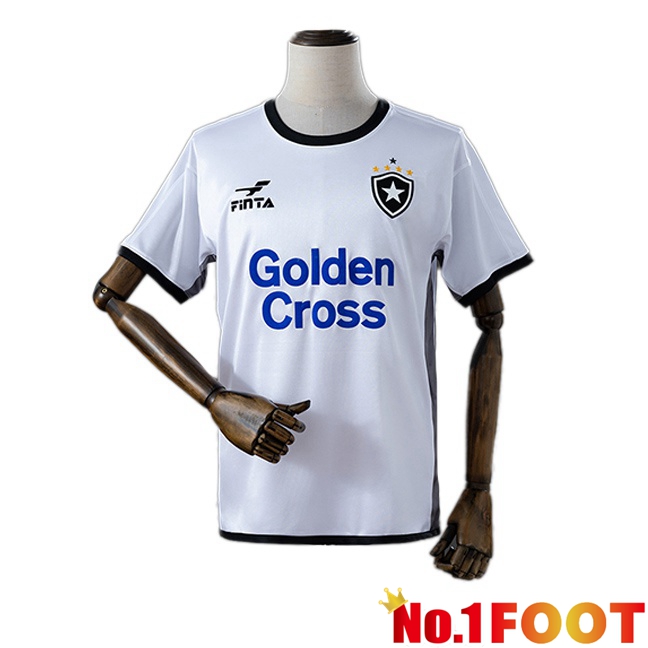 Botafogo Retro Third Soccer Jersey White 2002