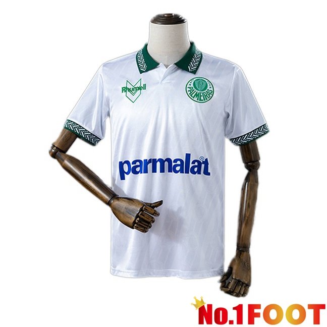 Palmeiras Retro Away Soccer Jersey White 1994-1995