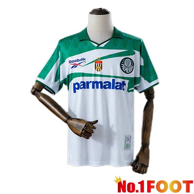 Palmeiras Retro Away Soccer Jersey Special Edition White 1996