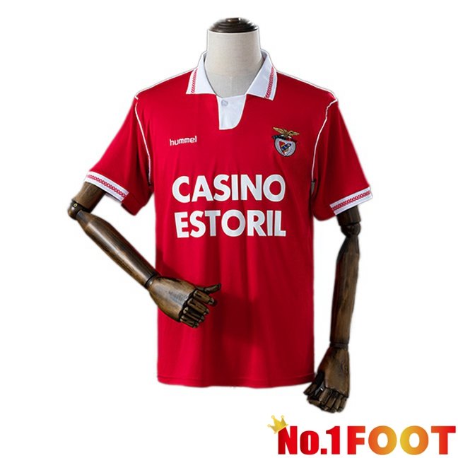 S.L Benfica Retro Home Soccer Jersey Red 1992-1993