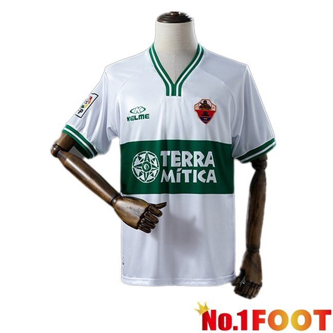 Elche CF Retro Home Soccer Jersey White 1999-2000