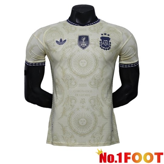Argentina Soccer Jersey Special Edition Yellow 2026/2027
