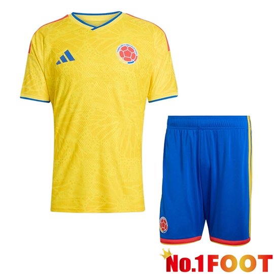 Colombia Kids Home Soccer Jersey 2026/2027
