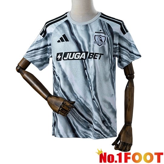 Colo-Colo Soccer Jersey Special Edition Grey 2026/2027