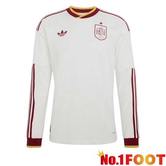 Spain Away Soccer Jersey Long sleeve World Cup 2026