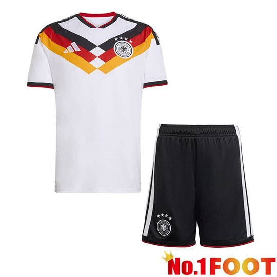 Germany Home Soccer Jersey Kids World Cup 2026