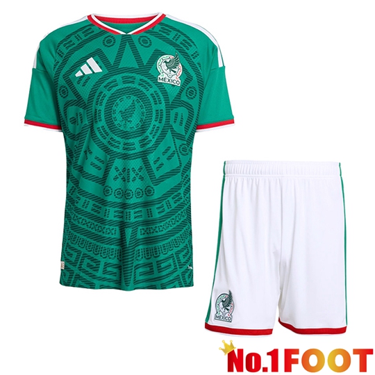 Mexico Kids Home Soccer Jersey World Cup 2026