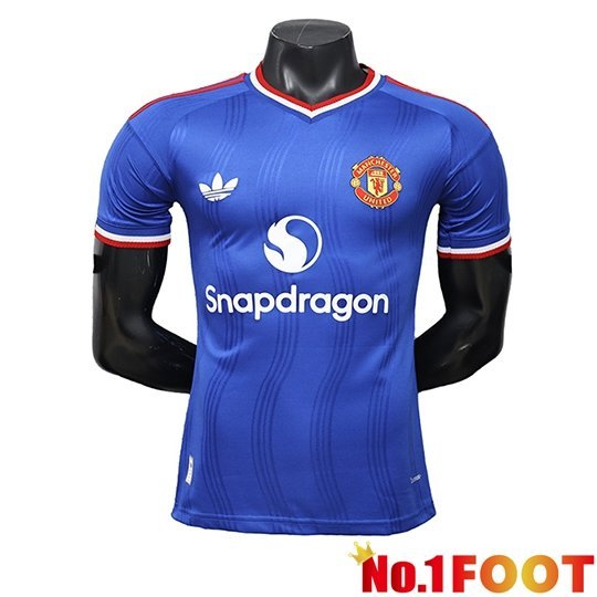 Manchester United Soccer Jersey Special Edition Blue 2026/2027