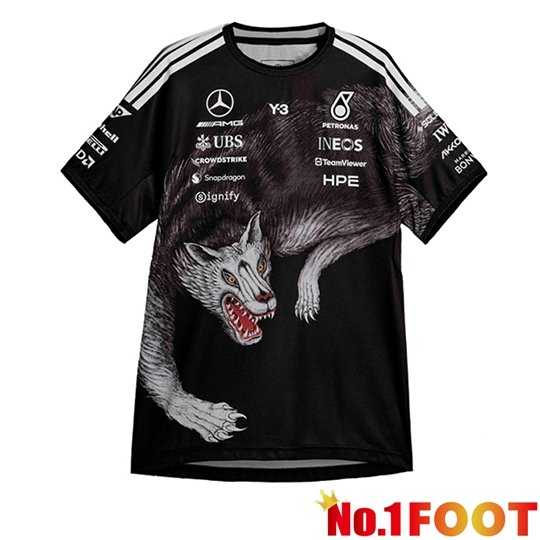 Mercedes Benz T-Shirt F1 Team Black 2026