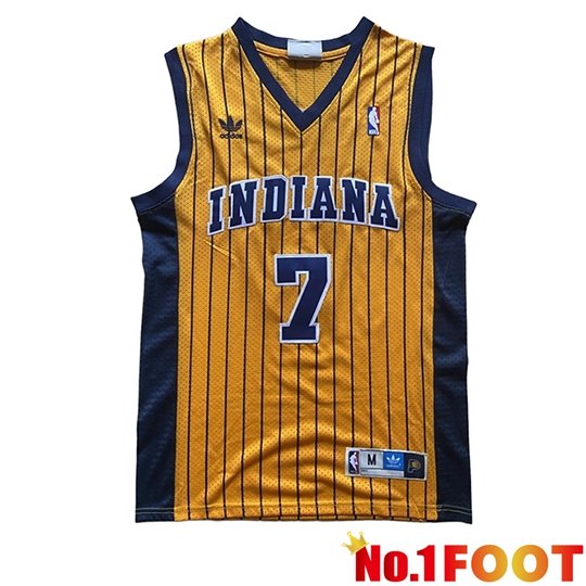 Indiana Pacers (O'NEAL #7) Soccer Jersey 2026/27 Yellow/Blue