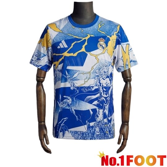 Real Madrid Soccer Jersey Special Edition Blue 2026/2027