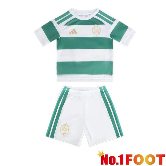 Celtic FC Kids Home Soccer Jersey Green White 2026/2027