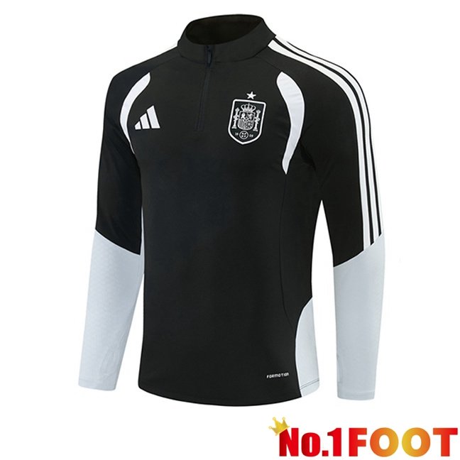 Spain Training Sweatshirt Black 2026/2027