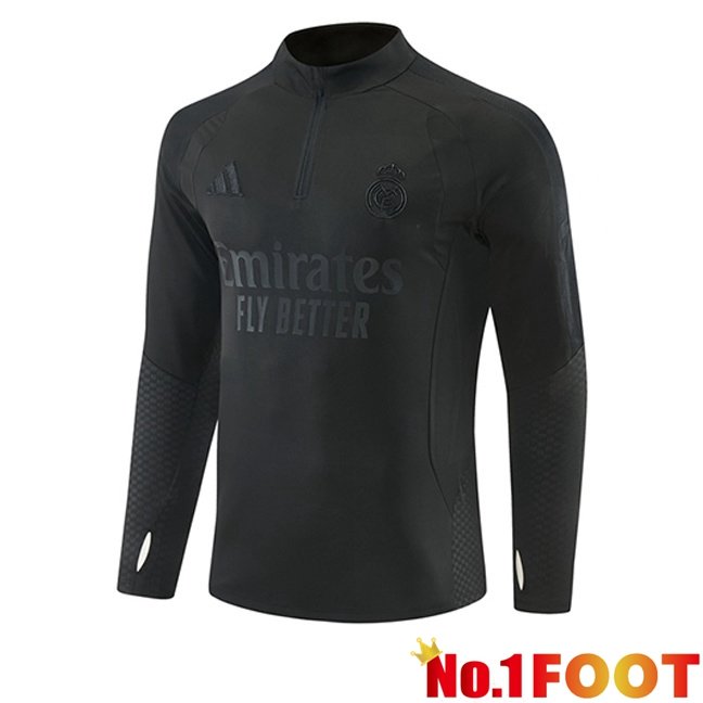 Real Madrid Training Sweatshirt Black 2026/2027