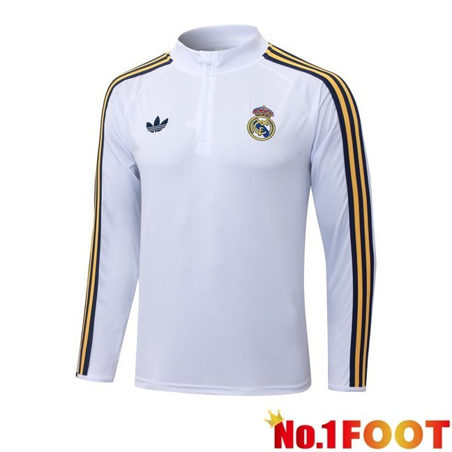 Real Madrid Training Sweatshirt White 2026/2027