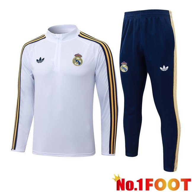 Real Madrid kit Training Tracksuit White 2026/2027
