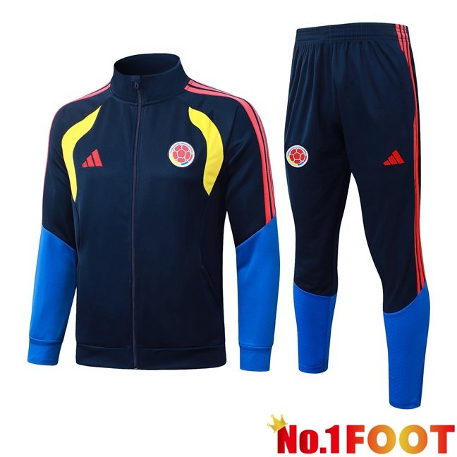 Colombia kit Training Tracksuit - Training Jacket Blue Royal 2026/2027