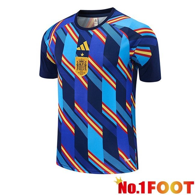 Spain Training T Shirt Blue Royal 2026/2027