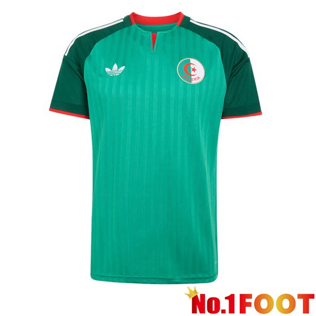 Algeria Away Soccer Jersey Green World Cup 2026
