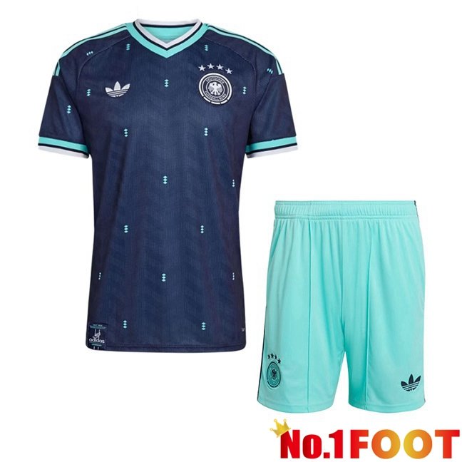 Germany Kids Away Soccer Jersey Blue Royal World Cup 2026