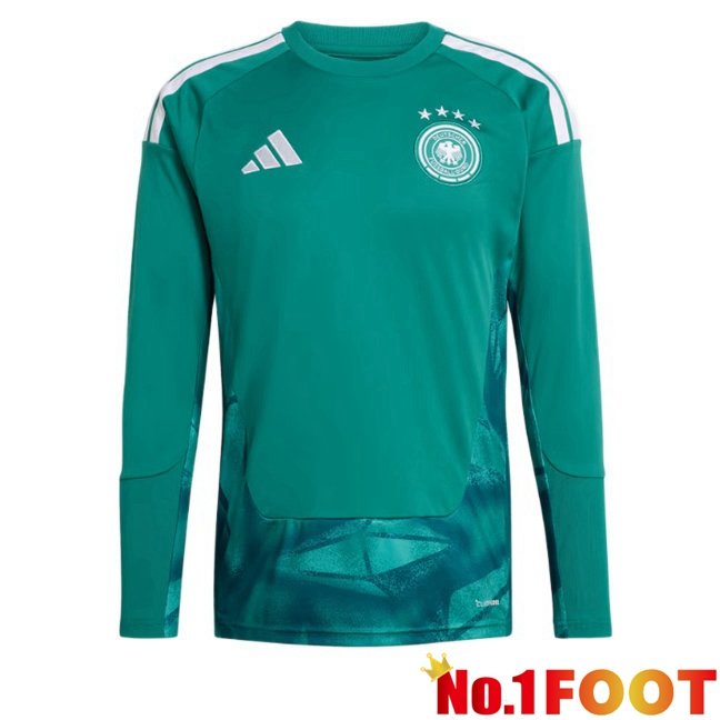 Germany Goalkeeper Soccer Jersey Long sleeve Green World Cup 2026