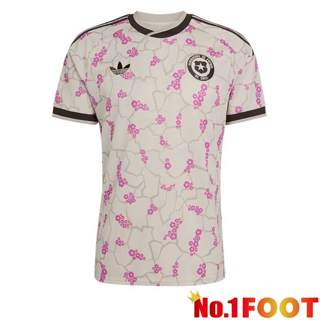 Chile Away Soccer Jersey Pink World Cup 2026