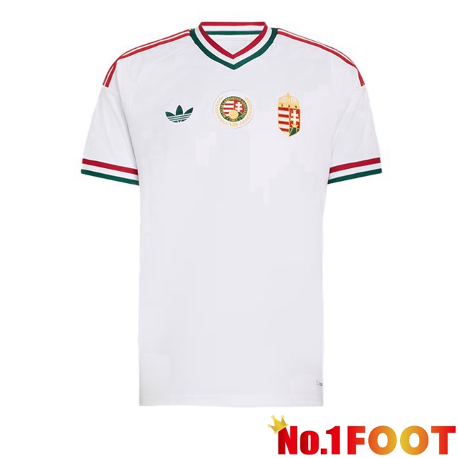 Hungary Away Soccer Jersey White World Cup 2026