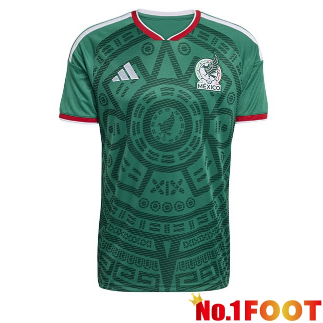 Mexico Home Soccer Jersey Green World Cup 2026