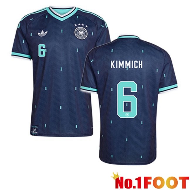 Germany (KIMMICH 6) Away Soccer Jersey Blue Royal World Cup 2026