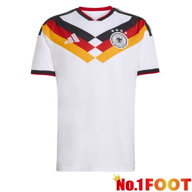 Germany Home Soccer Jersey White World Cup 2026