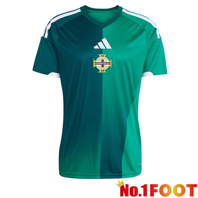 Northern Ireland Home Soccer Jersey Green World Cup 2026