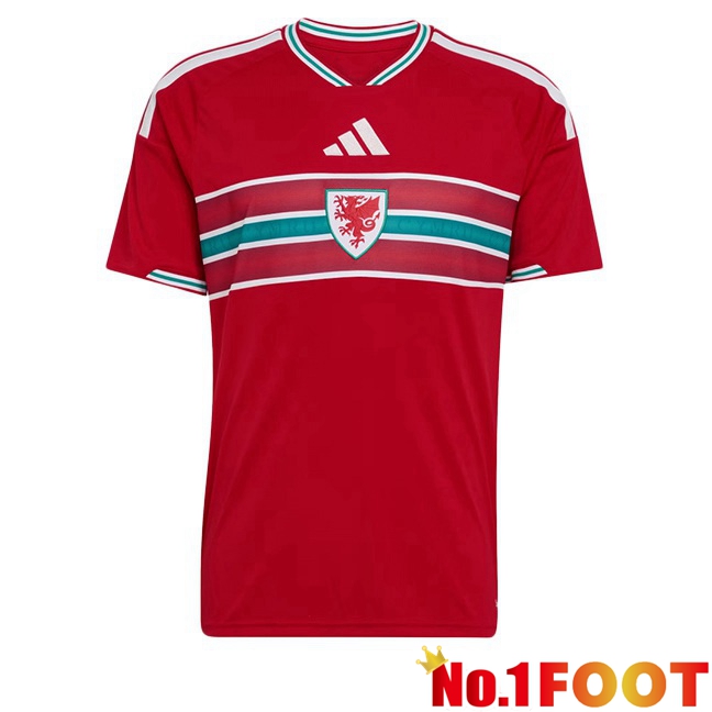 Wales Home Soccer Jersey Red World Cup 2026
