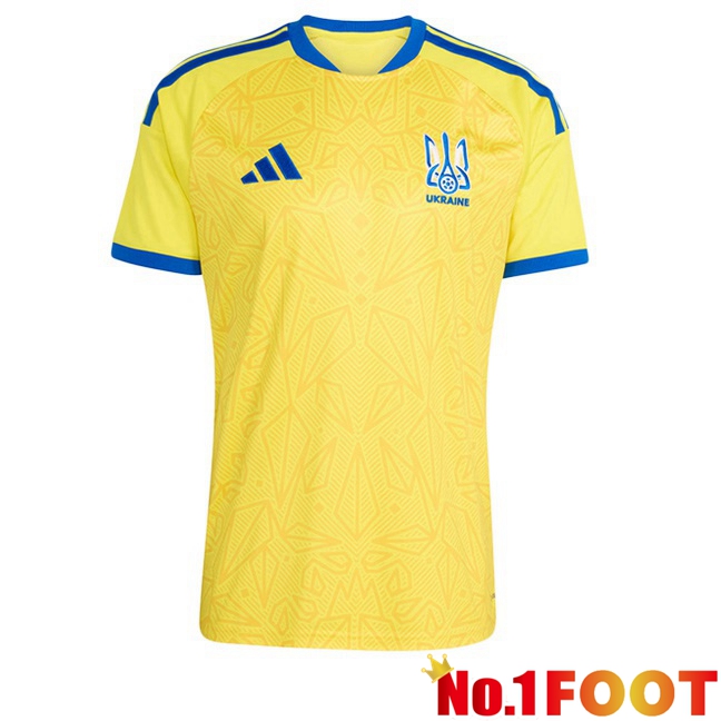 Ukraine Home Soccer Jersey Yellow World Cup 2026