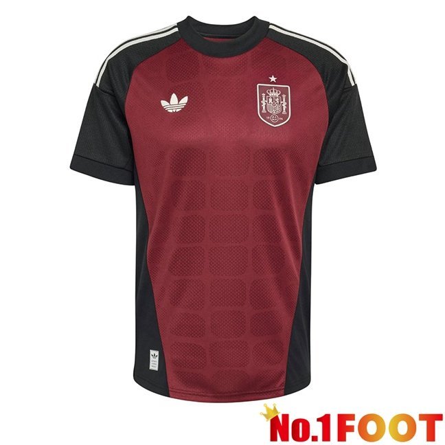 Spain Goalkeeper Soccer Jersey Brown World Cup 2026