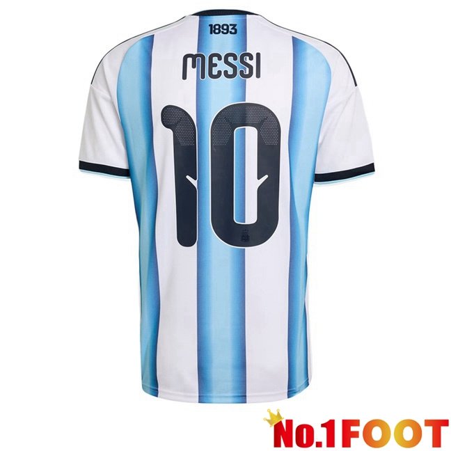 Argentina (MESSI 10) Home Soccer Jersey Blue White World Cup 2026