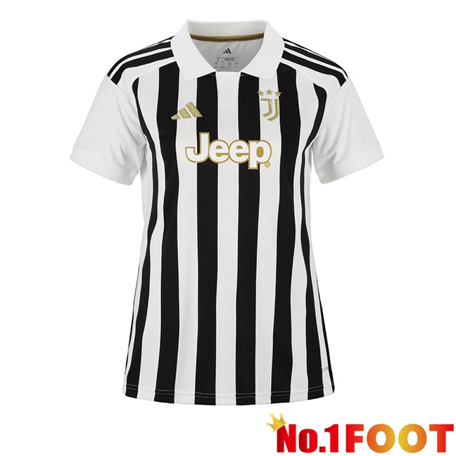 Juventus Women Home Soccer Jersey Black White 2026/2027