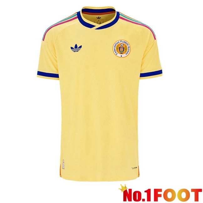 Curaçao Away Soccer Jersey Yellow 2026/2027