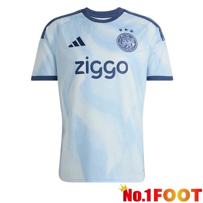 AFC Ajax Third Soccer Jersey Blue White 2026/2027