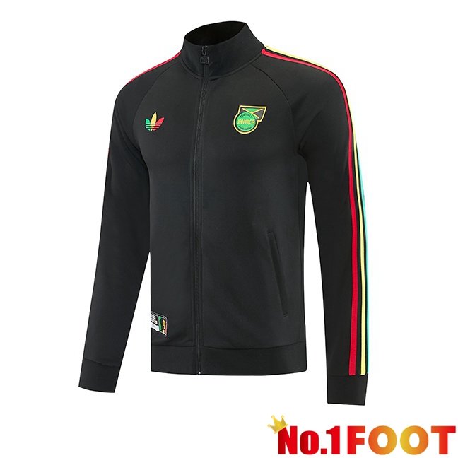 Jamaica Training Jacket Black 2026/2027